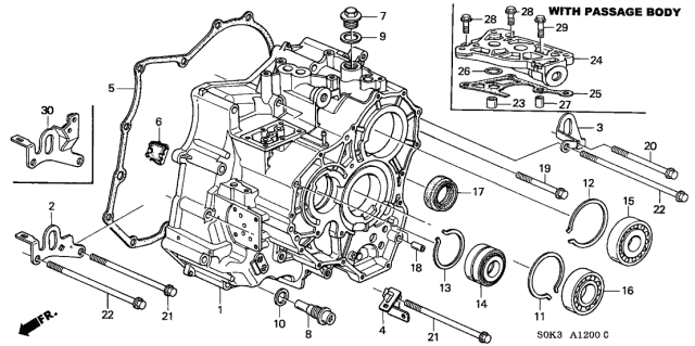 Шарикопідшипник (91002-RKE-005) - 3