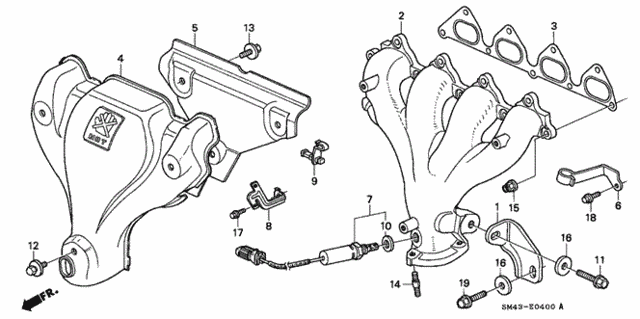 Sensor oxygen (36531-PT3-A12) - 2