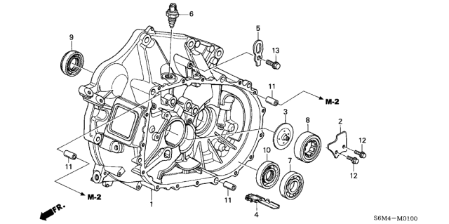 Шарикопідшипник (91003-PPP-004) - 3