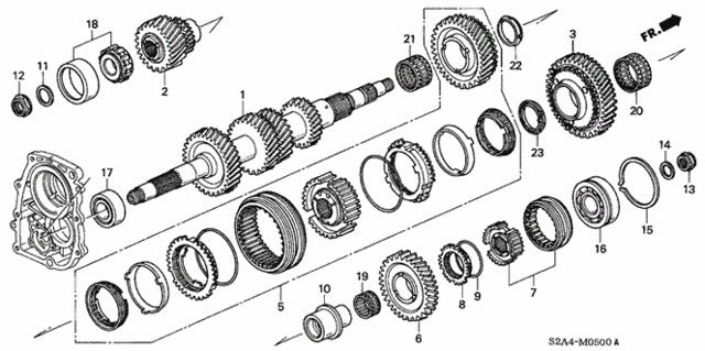 Bearning, Ball (91004-PCY-005) - 2