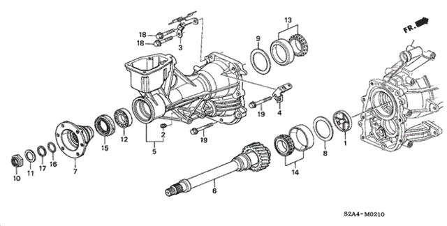 Шарикопідшипник (91005-PCY-003) - 2