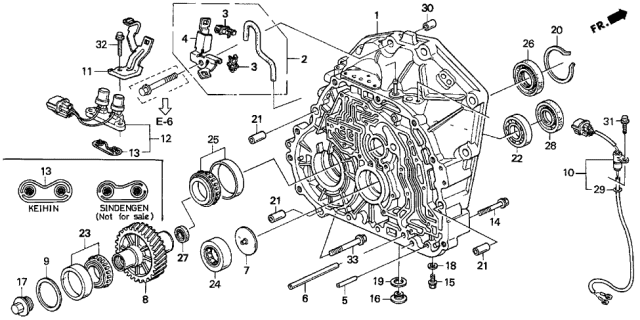 Oil Seal (91207-P0X-004) - 2