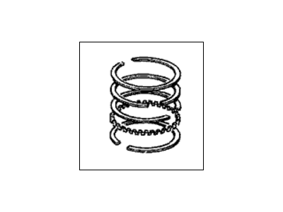 Ring Set, Piston (Over Size) (0.5)  (13031-PM6-G02) - 2