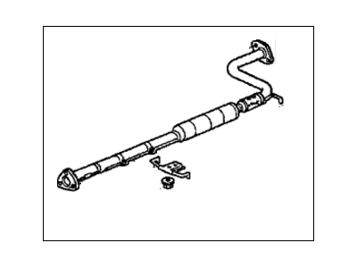 PIPE B,EXHAUST (18220-SV1-A70) - 2