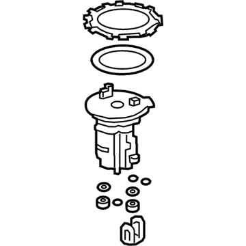 Fuel filter (17048-TVA-A01) - 2