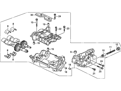 PUMP ASSY,OIL (15100-RAA-A02) - 3