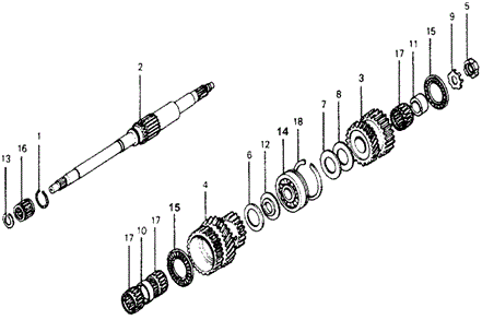 Шарикопідшипник (91022-639-008) - 2