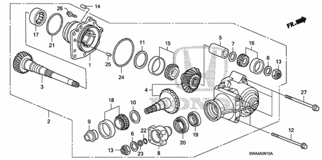 Bearning, Ball (91022-PRV-003) - 2