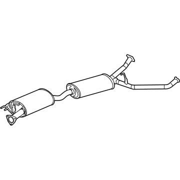 Muffler, Exhaust (18307-TZ5-A51) - 2