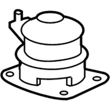 MTG RUB ASSY,ENG (50810-STX-A02) - 6