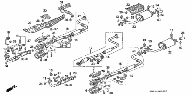 Plate, Fuel Tank Baffle (74651-SM4-000) - 2