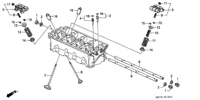 SPRING, VALVE (14761-P30-003) - 2