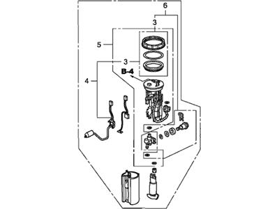 SET,FUEL PUMP MOD (17045-SWA-000) - 1