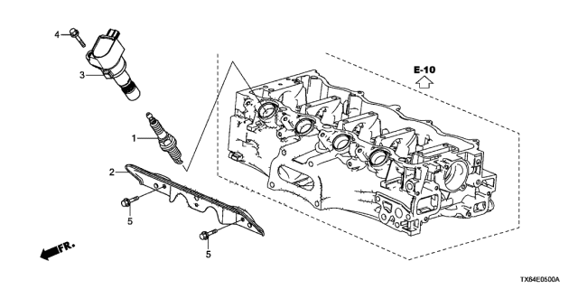 Котушка запалювання (30520-R1A-A01) - 1