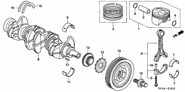 BRG,E CONNROD (13215-RBB-004) - 2