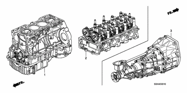 Трансмісія у зборі (20011-PCY-A02) - 2