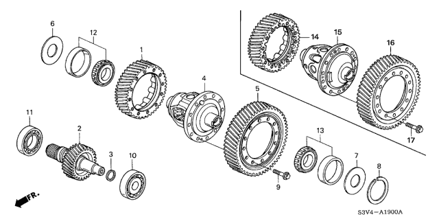 Bearning, Ball (91008-RDK-003) - 2