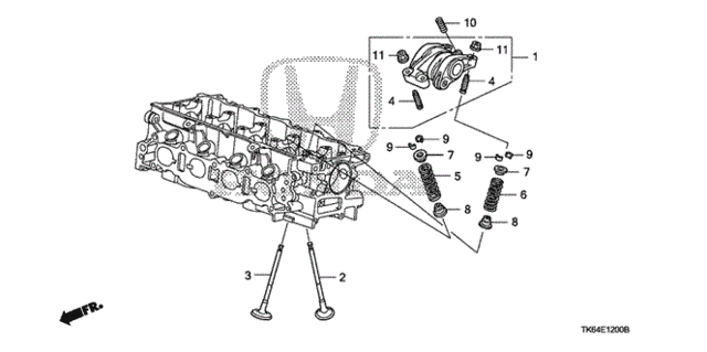 Коромисло впускного клапана ГРМ (14620-RB1-010) - 2