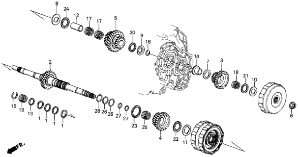 Bearning, Ball (91012-PN6-701) - 2