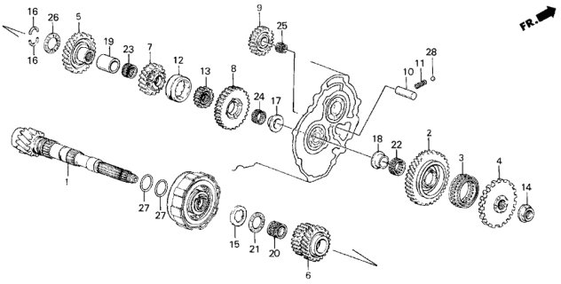 Bearning, Ball (91014-PA9-003) - 2