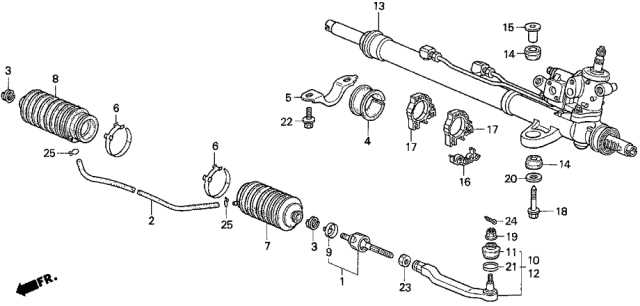 RACK END COMP (53010-SW5-003) - 3