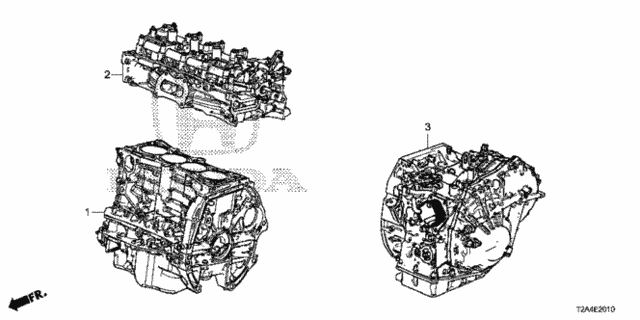 Transmission assembly (20011-5C8-B50) - 2