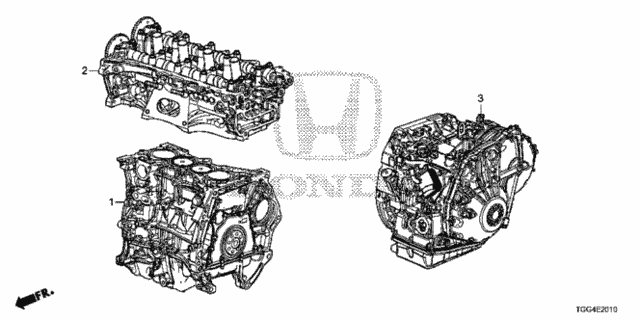 Transmission assembly (20011-5CD-K50) - 2