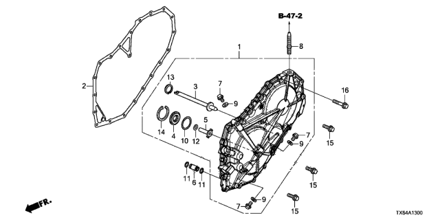 COVER ASSY,L SIDE (21230-50P-000) - 2