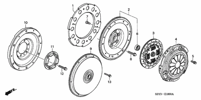 FLYWHEEL COMP (22100-PHM-005) - 2