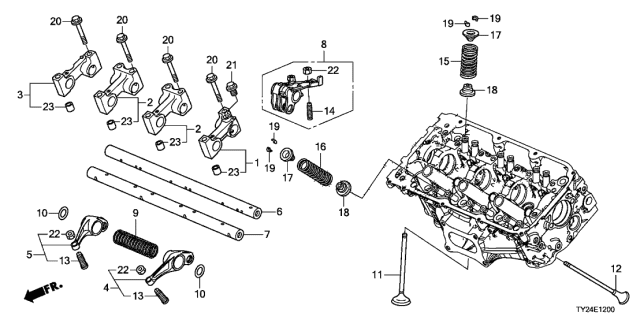 RETAINER,VALVE SP (14765-RDV-J00) - 3