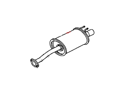 Muffler, Exhaust (18307-SNE-A01) - 2