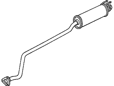 PIPE B,EX. (18220-S5A-J03) - 2