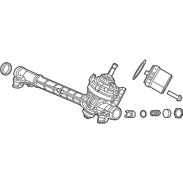 Рульовий механізм у зборі (53601-TR6-A04) - 2