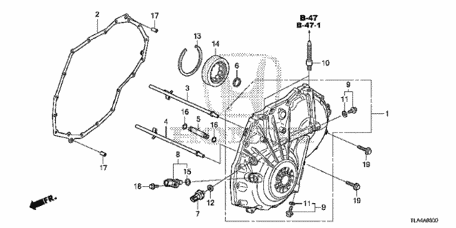 COVER ASSY,L SIDE (21230-5LJ-000) - 2