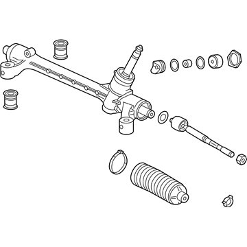 Gear Box Assembly, Steering (53400-T7W-A91) - 1