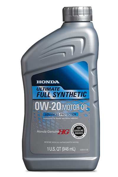 Motor oil Honda Ultimate 0W-20 SP GF-6, 0,946 l (08798-9137) - 2