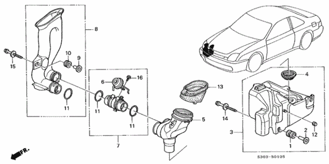 CHAMBER ASSY,RESO (17230-P5K-000) - 2