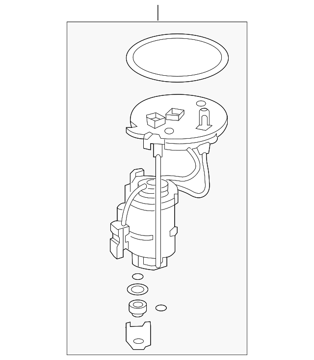 Fuel filter (17048-TLA-A02) - 2