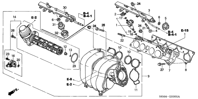 PIPE COMP,FUEL (16620-PND-003) - 3