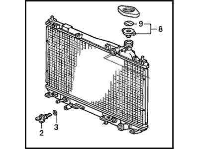 RADIATOR COMP (19010-PMM-A01) - 2