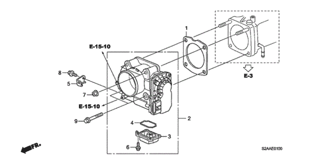 ELECTRONIC CONTL (16400-PZX-003) - 2