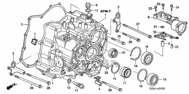 Шарикопідшипник (91006-RGR-005) - 2