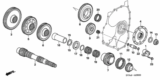 Шарикопідшипник (91018-RPC-003) - 2