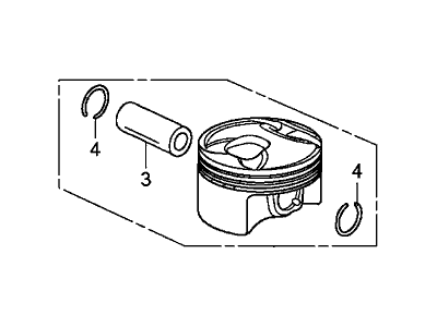 WASHER,THRUST (13331-5A2-A01) - 3