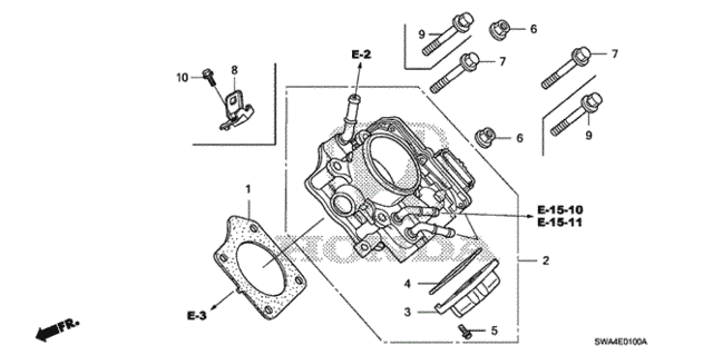 ELECTRONIC CONTL (16400-RZA-A01) - 2