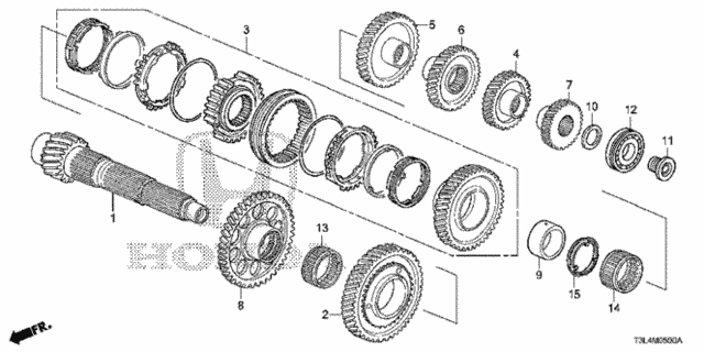 Bearning, Ball (91004-5C8-006) - 2