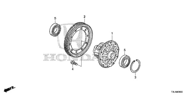 Bearning, Ball (91005-5C8-003) - 2