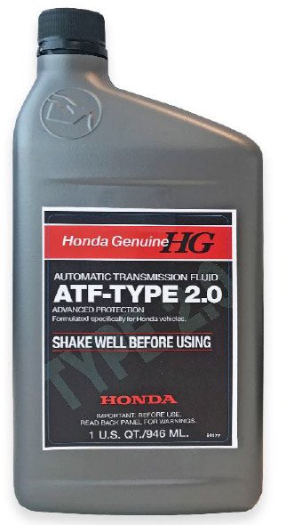 Олива трансмісійна Honda ATF-Type 2.0, 0,946л (08200-9015) - 2