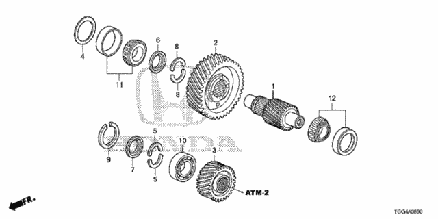 Bearning, Ball (91008-RJ2-003) - 2