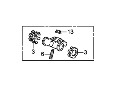 Коромисло випускного клапану ГРМ (14624-R40-A01) - 3